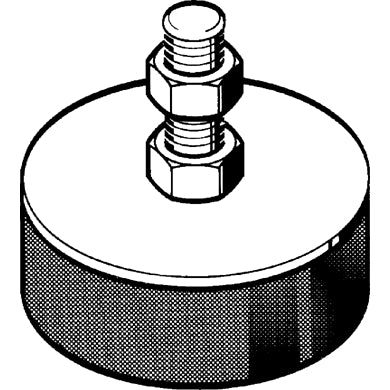 Sikla - Gummi Metall Element M12 117090, (Satz: 4 Stück), je Satz