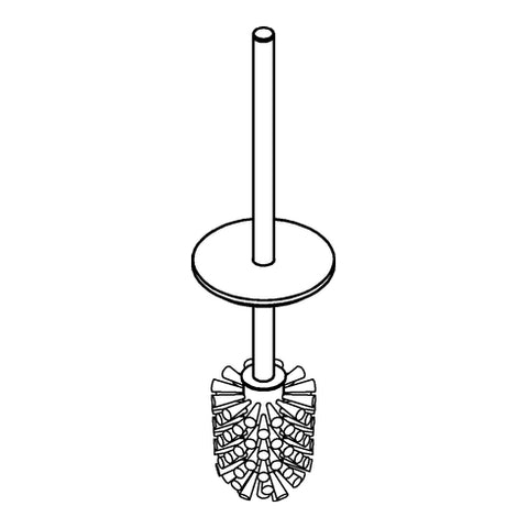 Grohe - Ersatzbürste 40951 für Toilettenbürstengarnitur supersteel