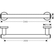 Hansgrohe - Haltestange LOGIS Universal chrom