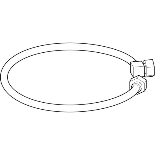 Geberit Vertriebs - Flexschlauch 595712 weiß(alpin) 1/2 mit Verdrehsicherung