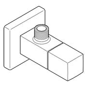 Grohe - Eckventil EUROCUBE 22012 DN15 Abgang 3/8'' chrom