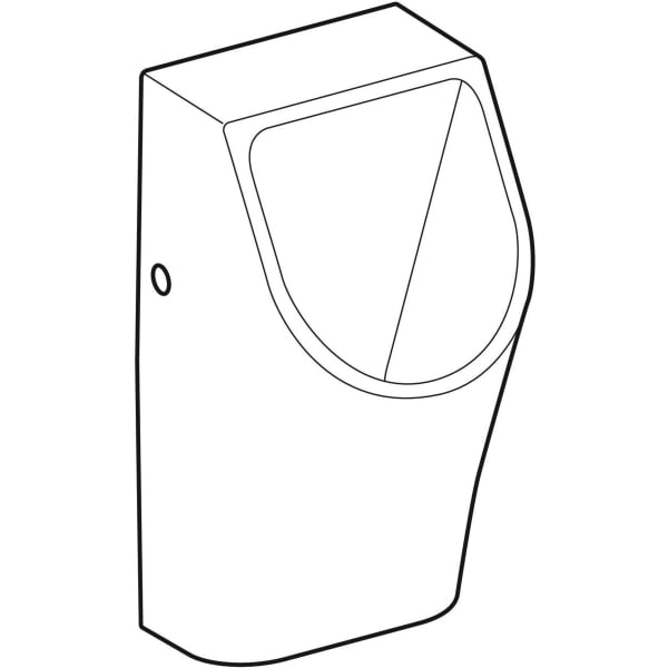 Geberit Vertriebs - Urinal RENOVA NR.1 PLAN 235170 wasserlos weiß