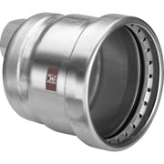 Viega - Kappe TEMPONOX XL 1756XL 76,1mm x3/4IG Stahl nichtrostend