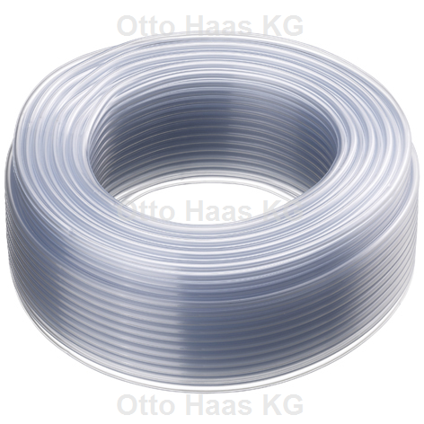 Otto Haas KG - Kunststoff-Schlauch transparent 8x2mm, per m