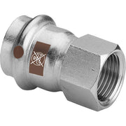 Viega - Übergangsstück TEMPONOX 1712 IG 18mm x 1/2IG Stahl nichtrostend