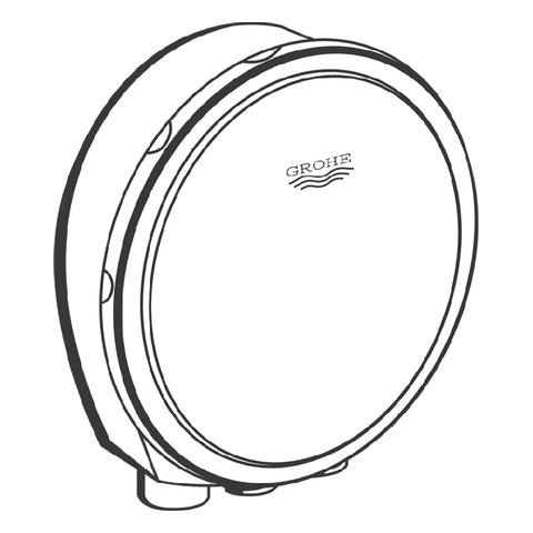 Grohe - Wannenfüll-, Ab-u.Überlaufgrt. FMS Talentofill 19952 hard graphite geb