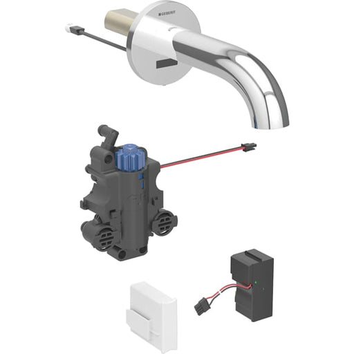 Geberit Vertriebs - Piave WT-Arm., Wandmontage, Netzbetr. f. UP-Funkt.Box, Therm.Mi.,L:17cm, chrg