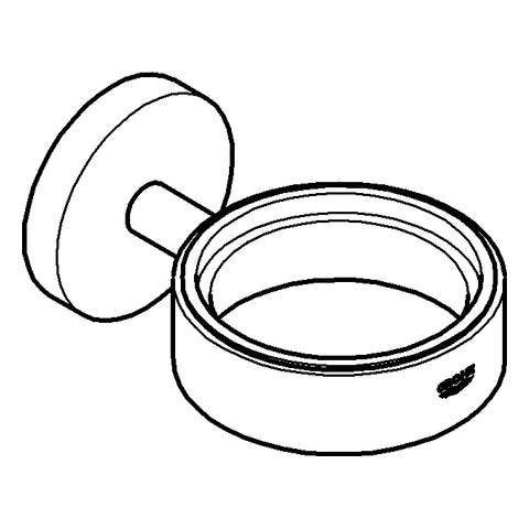 Grohe - Halter ESSENTIALS 40369 für Becher Seifenschale/-spender warm sunset