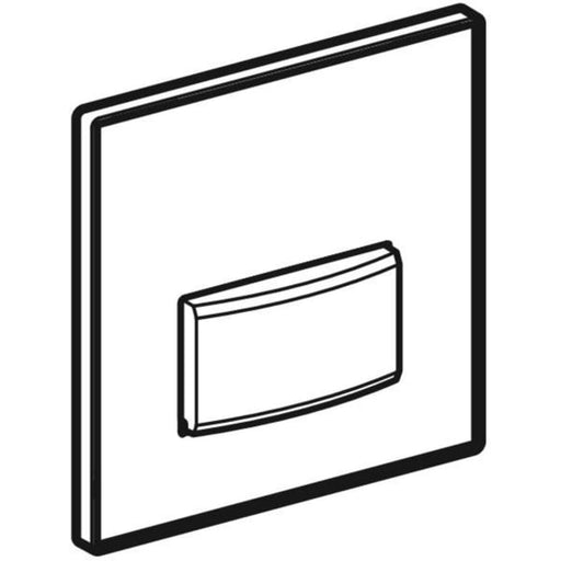 Geberit Vertriebs - Typ 50 BetPl.f. UR-Strg. pneum. Sp Square, lava
