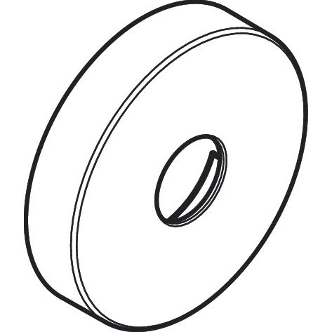 Hansgrohe - Rosette für Brausearm satinox