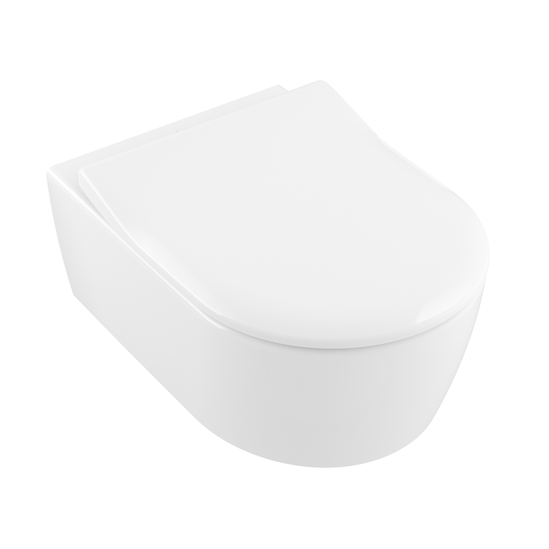 VILLEROY & BOCH - WC-Sitz SlimSeat AVENTO 9M87 Weiß Alpin