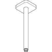 Hansgrohe - Decken-Anschlussstück Axor DN15 300mm softsquare mattschwarz