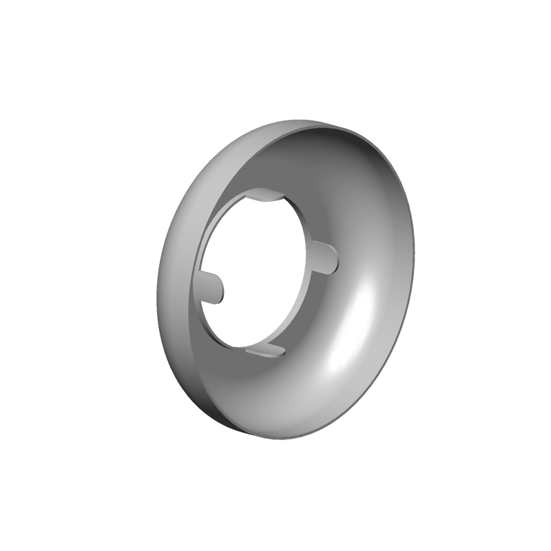 Dornbracht - Rosette Ersatzteile 092701013 D.65x15mm platin gebürstet