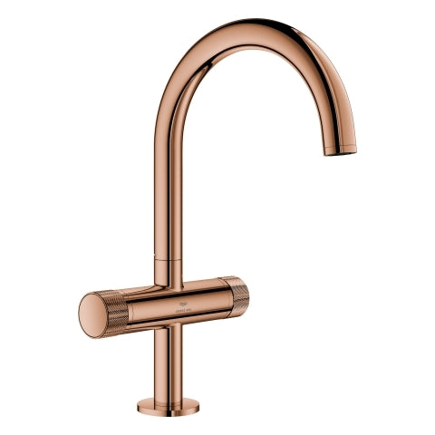 Grohe - WT-Einlochbatt. Atrio Private C. 21138 L-Size Knopfbetätigung warm sunset