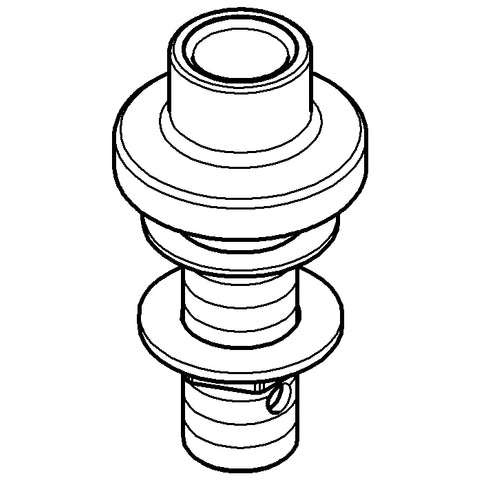 Grohe - Schlauchdurchführung 27186 chrom