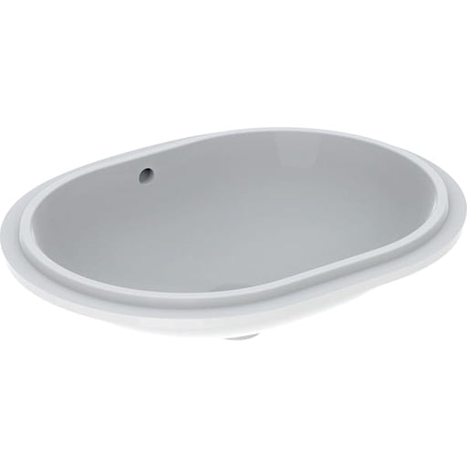 Geberit Vertriebs - Unterbau-WT VARIFORM, elliptisch 550x400mm, o. Hl., m. Ül., weiß, Tect