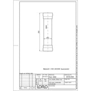 Lorowerk - Rohr 2 Mu.o.Ibesch. 250mm DN 50
