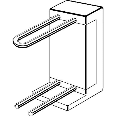 Viega - Heizkörperanschlussblock 1097.6 15x255mm Edelstahl