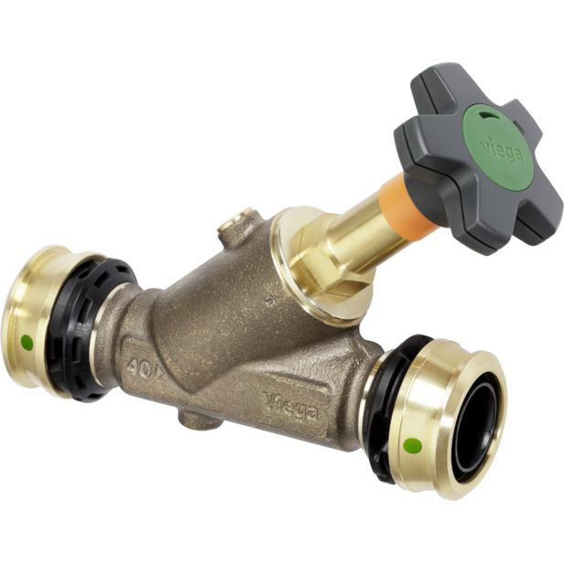 Viega - Schrägsitzventil EASYTOP 5337.5 16mm Siliziumbronze
