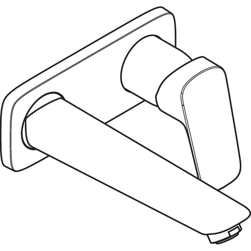 Hansgrohe - 2-Loch Waschtischarmatur Unterputz LOGIS F-Set chrom 71220