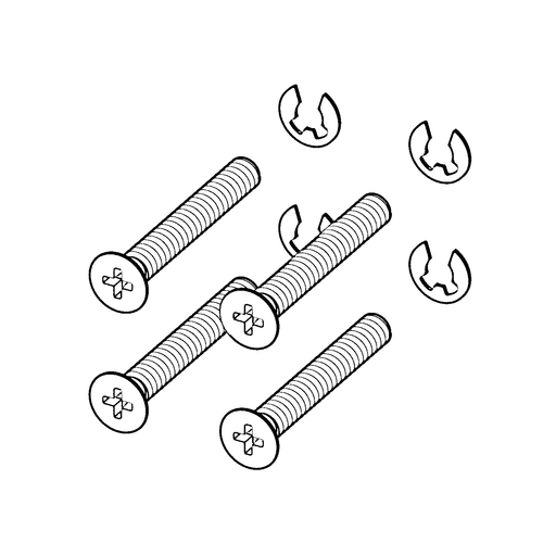 TECE SE - Ersatzteil Verstellbolzen 18-33 mm für WC-Einbaurahmen