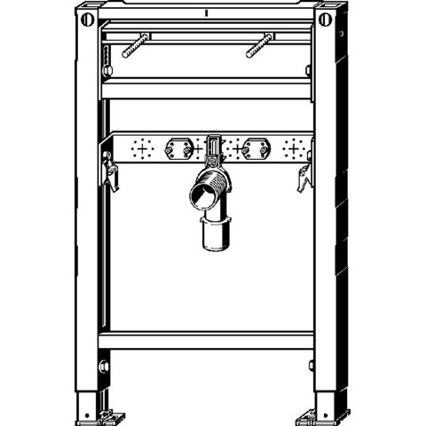 Viega - Waschtisch Element PREVISTA Dry 8535.31 820/980mm