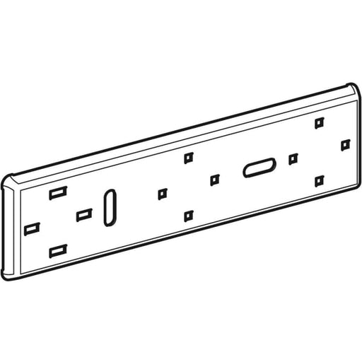 Geberit Vertriebs - Montageplatte für Gaszähler verzinkt
