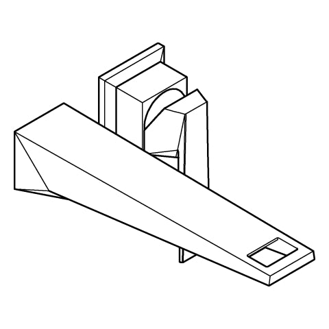 Grohe - 2-L-WT-Wandbatt. Allure Brilliant 29403 FMS Ausladung 210mm chrom
