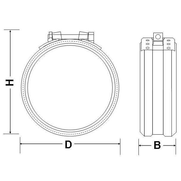 Düker - Fornatis Rapid Verbinder DN80