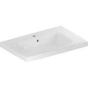 Geberit Vertriebs - iCon Light Waschtisch 75x48cm Ablagefläche, m. Hl., m. Ül., weiß