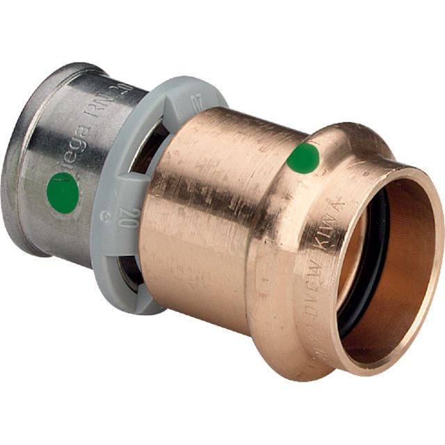 Viega - Übergangsstück SANPRESS 2213P 32x28mm Rotguss