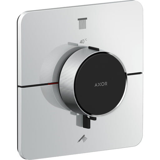 Hansgrohe - Thermostat UP Axor ShowerSelect ID Fertigset 2 Verbraucher softsquare chrom