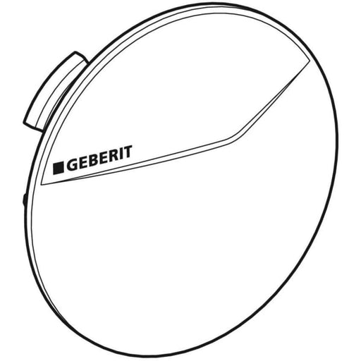 Geberit Vertriebs - Set Abdeckrosette, zu UP-Kugelhahn mit Befestigung DN1=15/20 verchromt