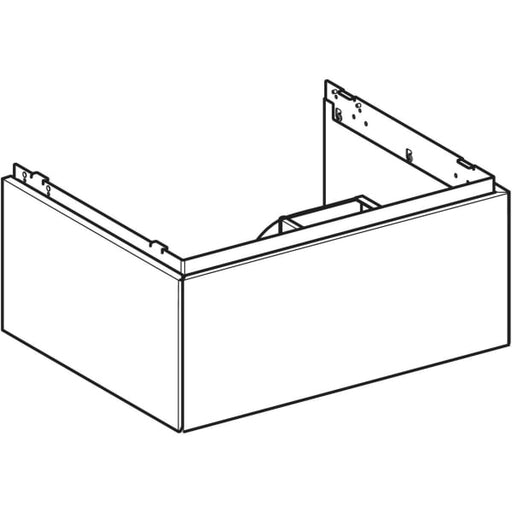 Geberit Vertriebs - ONE Unterschrank für WT/-Platte 1 Schubl., 36x180x29,1cm, Nussb.hickory