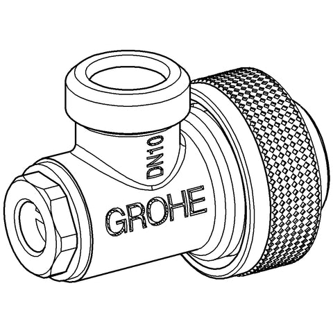 Grohe - Eckventil 42235 für WC-Spülkasten