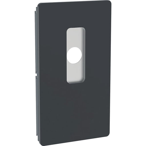 Geberit Vertriebs - Serviceöffnung für Wandarmaturen Monolith Sanitärm. für WT Glas schwarz