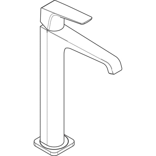Hansgrohe - Waschtischmischer 250 AXOR Citterio E Highriser ohne Zugstange Hebelgr.chrom