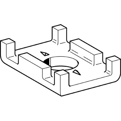 Sikla - Halteklaue B 41x12 für Schiene > 40mm 178256