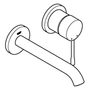 Grohe - 2-Loch-WT-Wandbatterie ESSENCE 29192_1 FMS Ausladung 183mm warm sunset