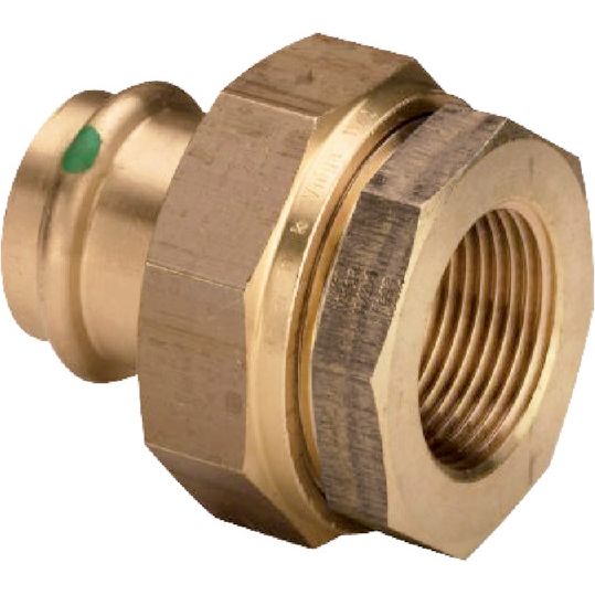 Viega - Isolierverschraubung SANPRESS 2267 18mm x 3/4 IG Siliziumbronze