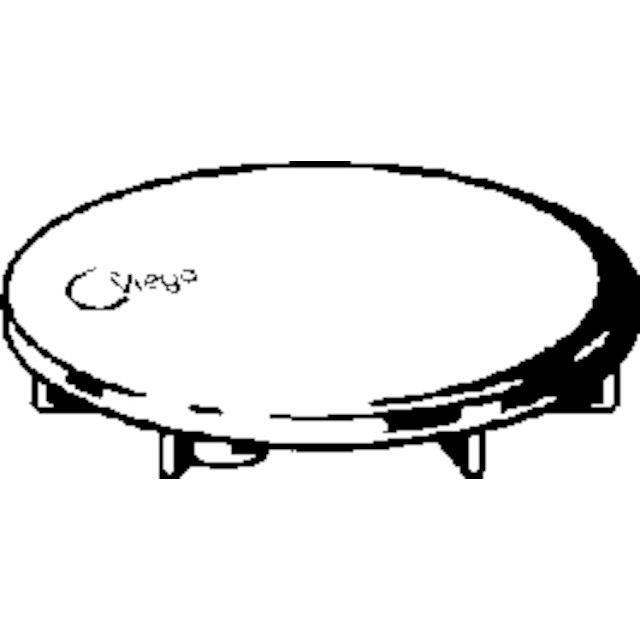 Viega - Ausstattungsset 6930.0 75mm Kunststoff verchromt