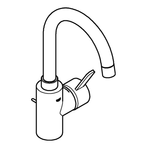 Grohe - EH-Waschtischbatterie EUROSMART C 32830 L-Size chrom