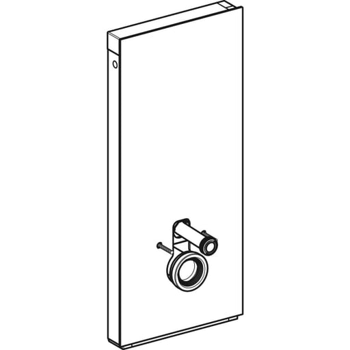 Geberit Vertriebs - Monolith Sanitärmodul f. WWC 114 cm WA hinten mittig, kundenindividuell