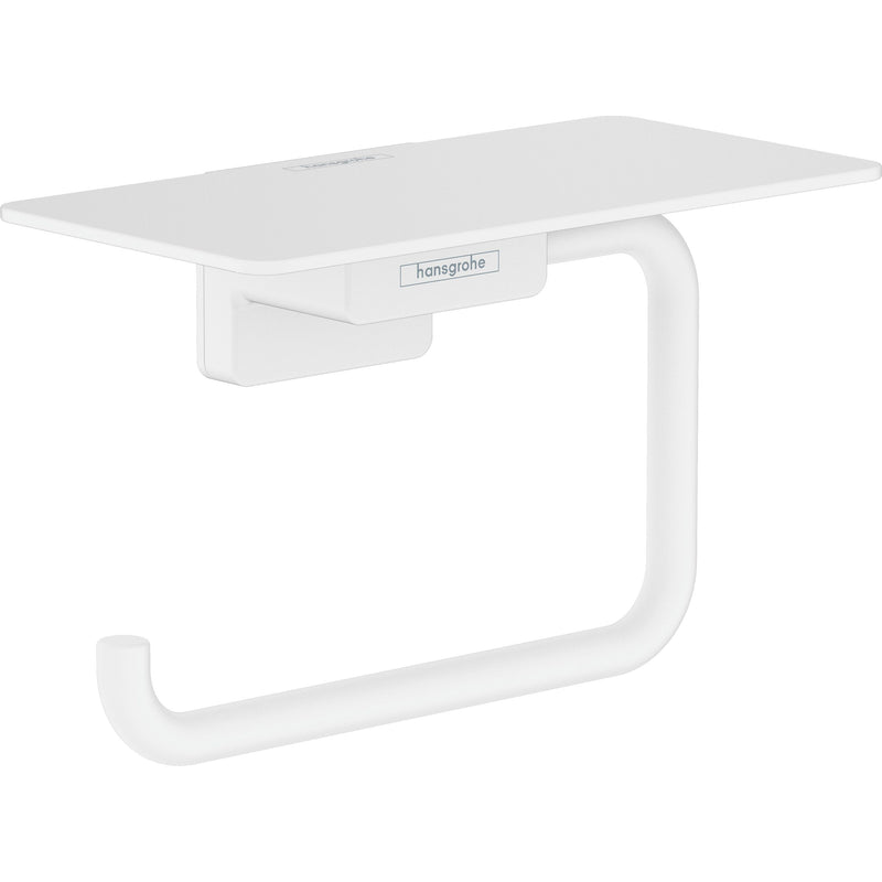 Hansgrohe - Papierrollenhalter mit Ablage ADDSTORIS mattweiß