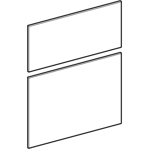 Geberit Vertriebs - Schubladenfront weiß zu Schrank 807045