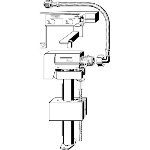 Viega - Füllventilset 8310.74 230x120x46mm Kunststoff