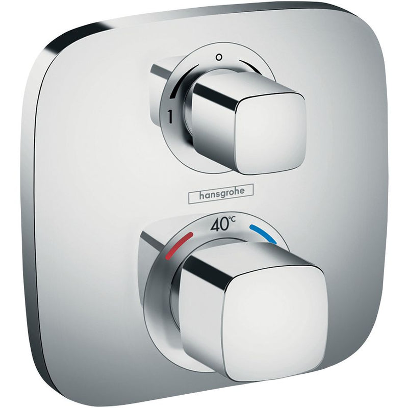 Hansgrohe - Thermostat Unterputz ECOSTAT E Fertigset 2 Verbraucher chrom