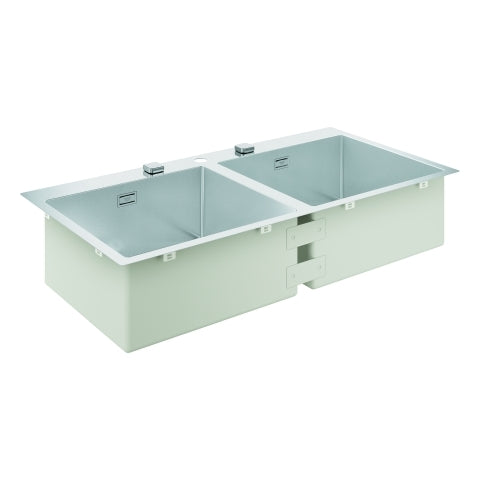 Grohe - Edelstahlspüle K800 31585_1 2 Becken 1024x510mm