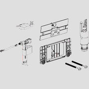 Sanitärtechnik Eisenberg - Sanit�rtechnik Eisenberg Umbauset UP-Spülkasten große Revisionsöffnung