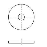 Walraven - Bis Strut U-Scheibe flach ev 12,5/40mm